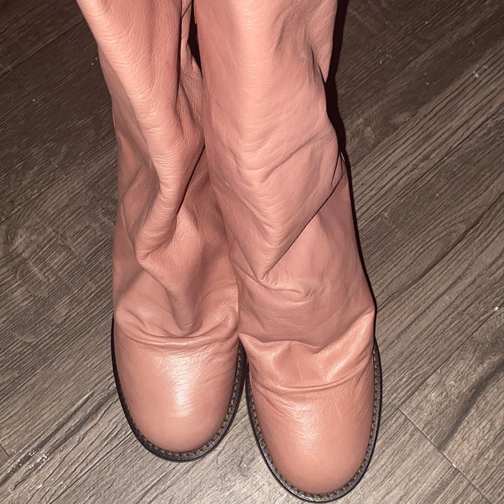 Free People Pink Heeled Boots - Picture 4 of 12